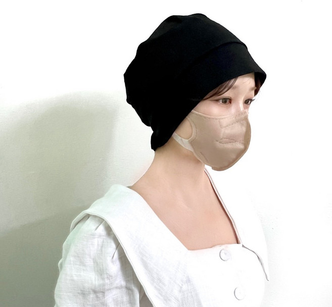 환우두건 항암비니 주방 도배비니 실내 병원 두건 면마이지비니 모위드