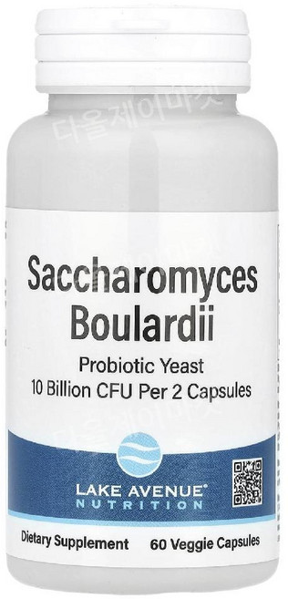 레이크애비뉴 사카로미세스 보울라디 Saccharomyces 프로바이오틱 100억CFU60정, 60정, 1개