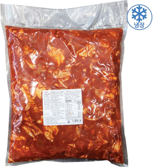양념 닭다리살 주물럭 4.5kg, 1개