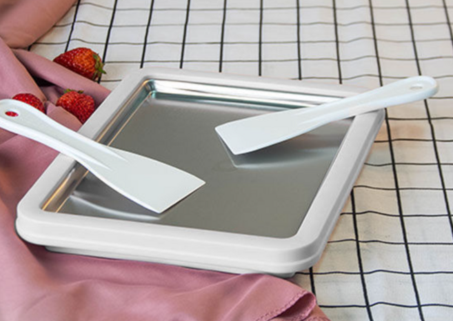 LLL요거트 볶는 기계 소형 가정용 아이스크림, 흰색, 1개