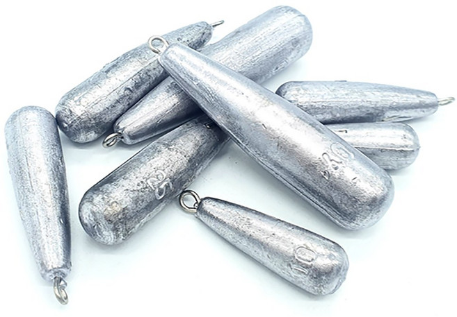 납봉돌 긴고리 납추 어업용 스텐 고리, 1개, 5개입