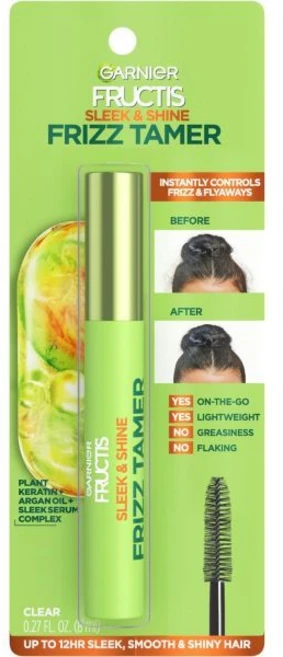 가르니에 프럭티스 슬릭 앤 샤인 프리즈 테이머 슬리킹 헤어 세럼 완드 8ml, 1개 - 쿠팡