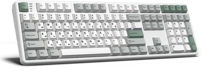 한성컴퓨터 3모드 폼떡 가스켓 기계식 키보드 KTT블루 포각 43g, KTT저소음블루, GK798PRO, 메탈화이트
