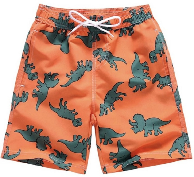 어린이 공룡 반바지 수영복