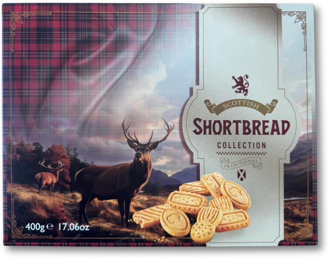 쇼트브레드 컬렉션 버터쿠키 400g 틴케이스 선물용 영국 전통 과자