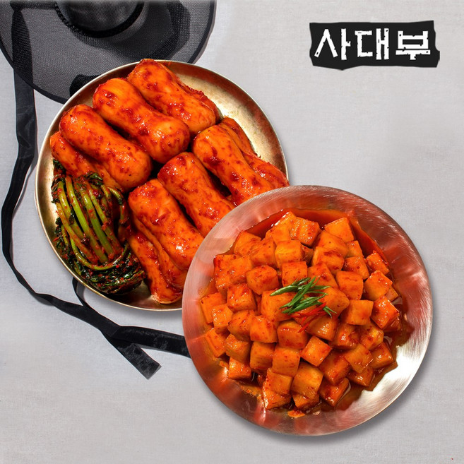 사대부 총각김치3kg + 깍두기3kg, 6kg, 1세트