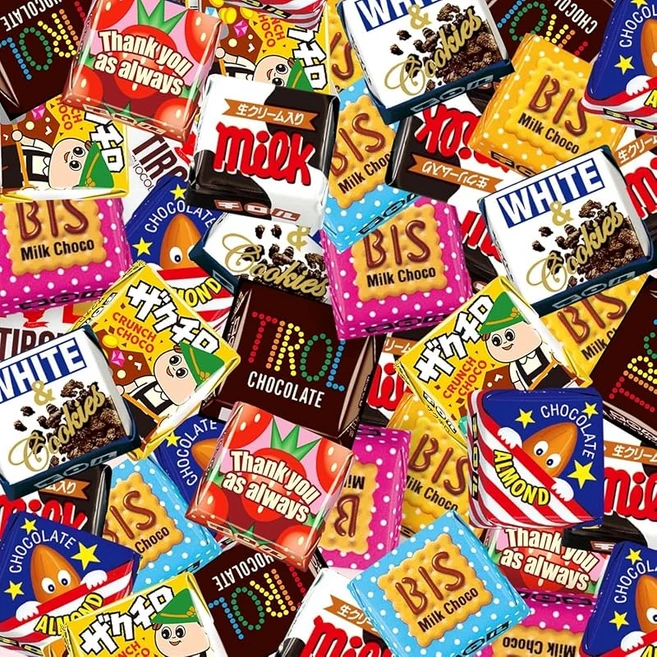 티롤 초코 버라이어티 쉐어팩 50개 모둠 모둠 선물 대량 GOS 오리지널, 1개 - 쿠팡