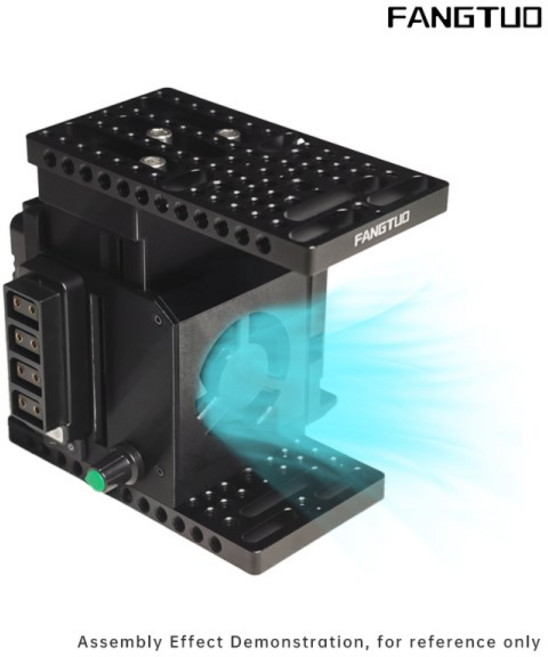 FANGTUO A7M5 7V CanonR5c R6III S5M 2 V-포트 배터리 확장 키트 신형 d-tapscineback에 적합, 01 빠른