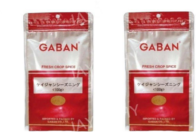 GABAN(개방) GABAN 케이준 시즈닝 100g×2개, 100g, 2개