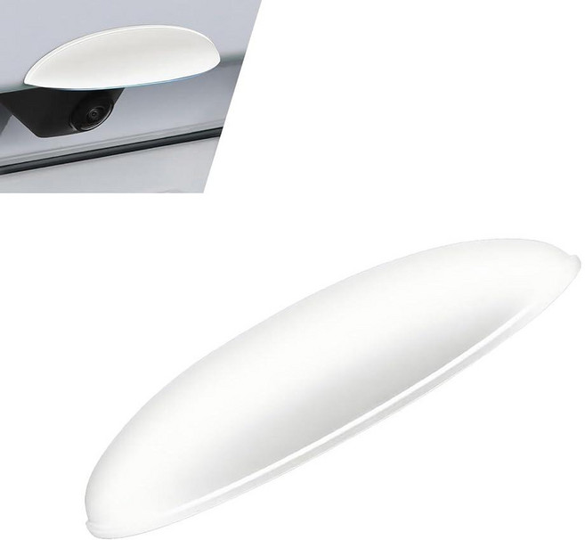 Dogary 자동차 후면 뷰 카메라 커버 후진 카메라용 방수 비 방지 보호 쉴드 더 넓은 ABS 백업 렌즈 프로텍터 가드 자체 접착 외부 수정 액세서리(화이트), Dogary 자동차 후면 뷰 카메라 커버, 후진 카메라