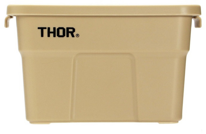 THOR 토르 캠핑 미니 카고박스 수납정리 2L, 코요테, 1개