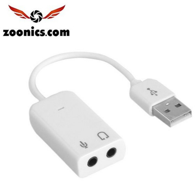 주닉스 7.1 USB 사운드 어댑터, 1개