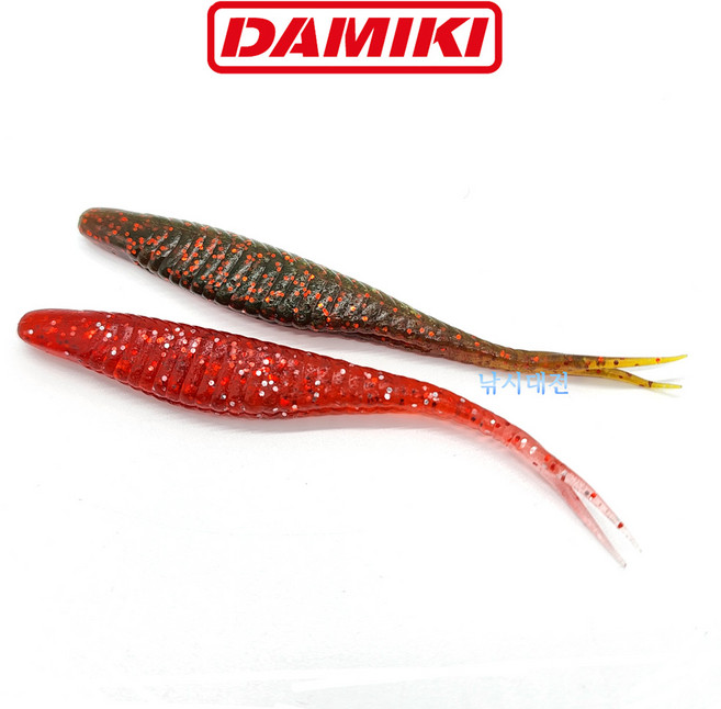 다미끼 아머쉐드 광어다운샷 웜 5인치