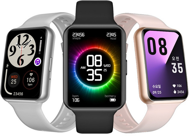 코아코리아 티니2 TINI2 스마트워치형 스마트밴드 Smart Band, 블루투스, 4.4cm, 티니2 블랙