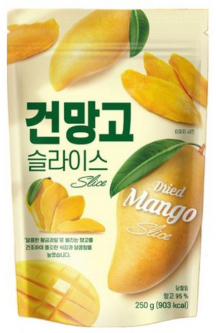 하루견과 건망고 슬라이스, 250g, 3개