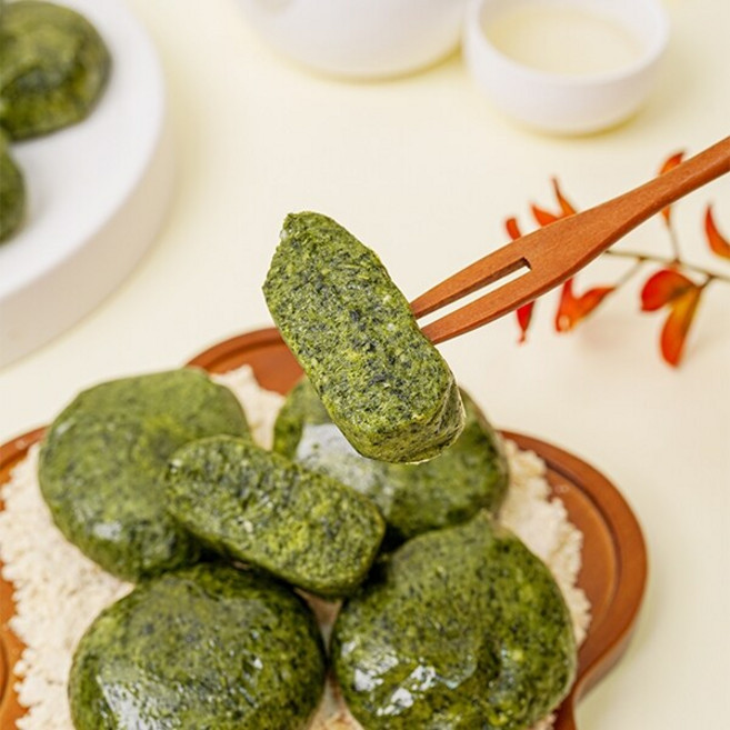 [푸드맛남] 강원도 정선 수리취 인절미 750g 15개 (선물상자), 1박스