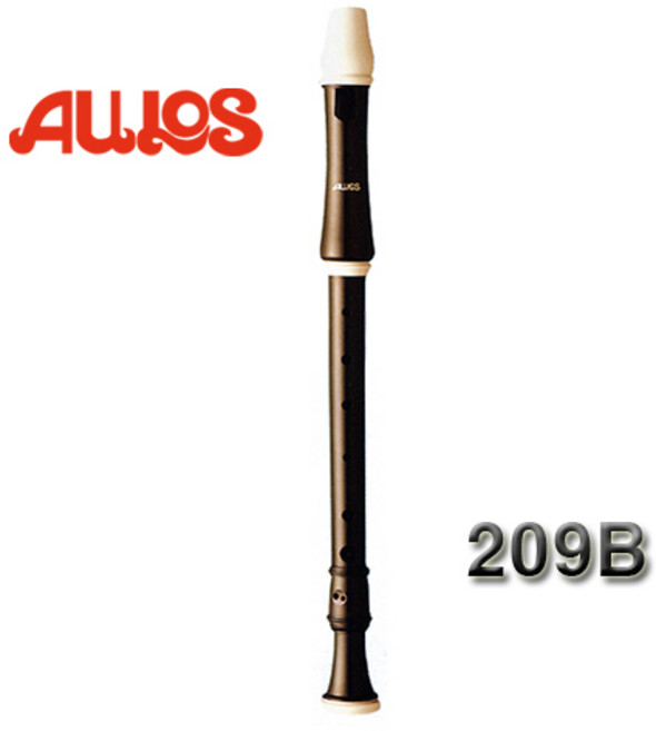 아울로스 알토 리코더 209B 바로크식, 1개