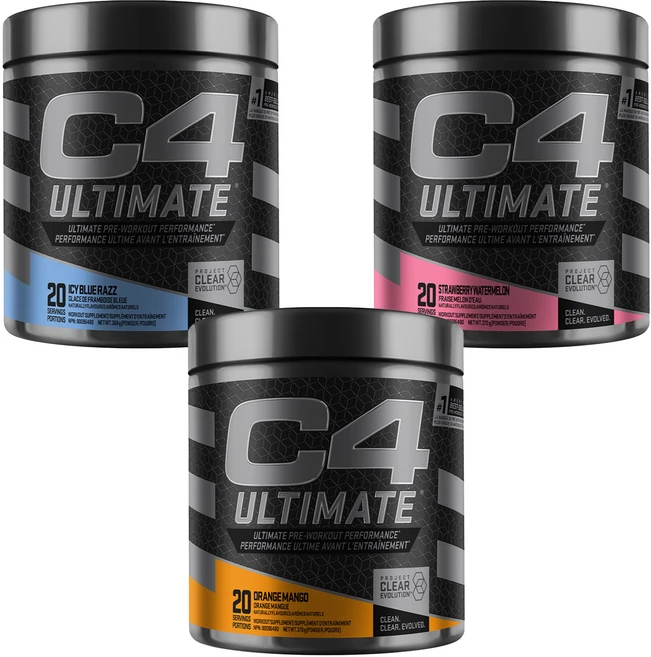 셀루코어 C4 얼티밋 Ultimate 프리워크아웃 20회분 3가지맛 운동전 부스터, 03 스트로베리 워터멜론, 1개 - 쿠팡