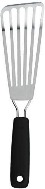 OXO 굿 그립 스테인레스스틸 피쉬 뒤집개 생선뒤집개, 리틀 피쉬 터너, 1개