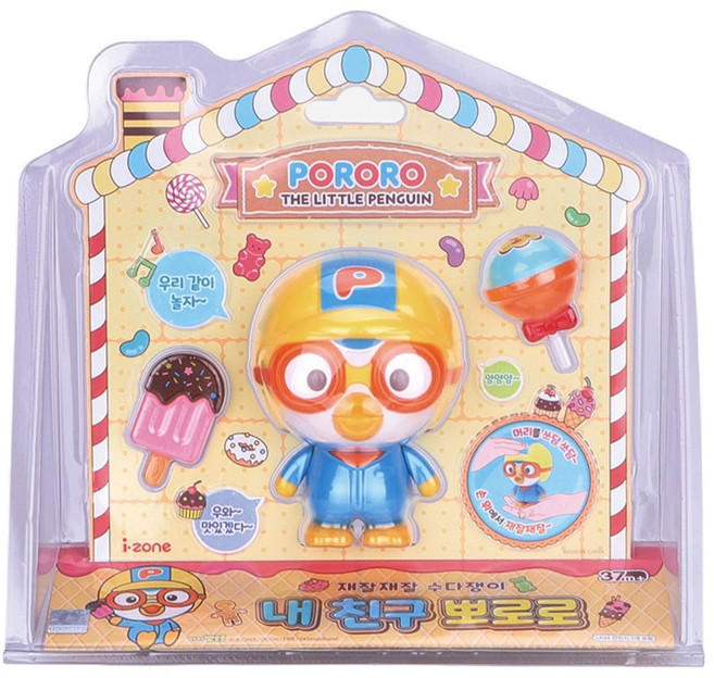 아이존 재잘재잘 수다쟁이 내친구 뽀로로 완구, 혼합색상, 1개