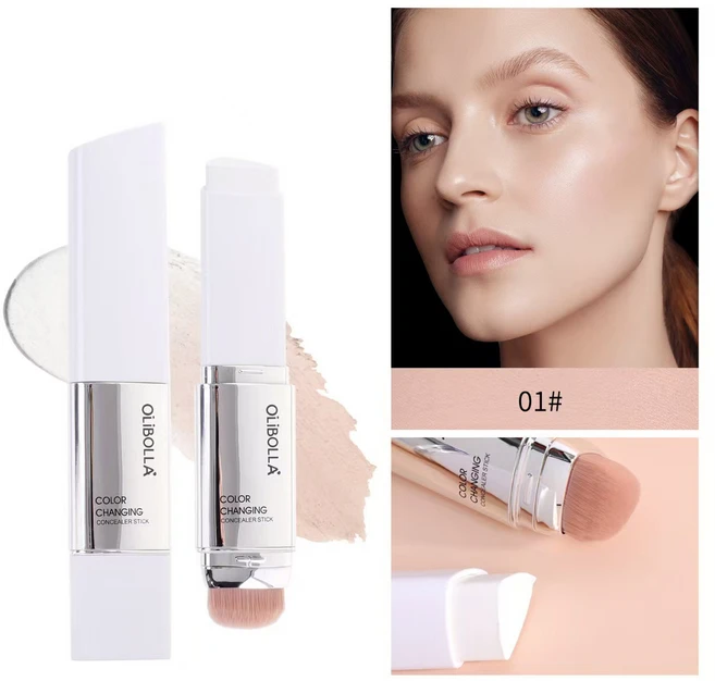 컨실러 스틱파운데이션 피부톤 밀착 보정 변색 컨실러 스틱, 01, 1개 - 쿠팡