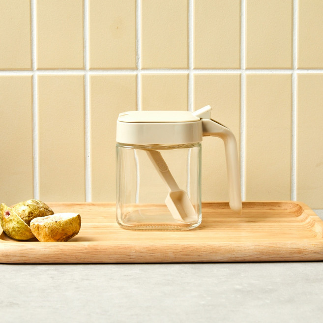 [모던하우스 충장점]컬러키친 스푼 양념병 250ml 그레이_EASYLIFE_KC0724019, 1개