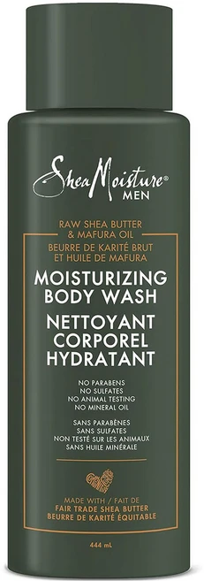 시어모이스처 멘 로우 시어 버터 & 마푸라 오일 모이스처라이징 바디 워시, 1개, 444ml - 쿠팡