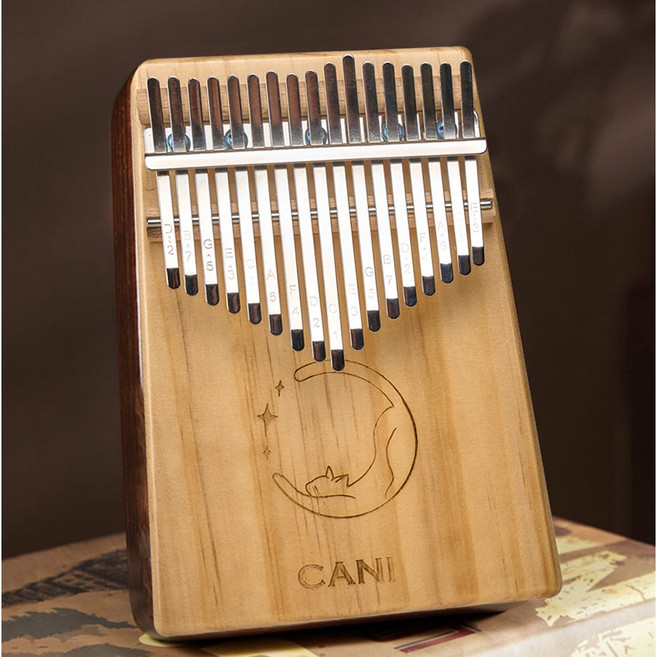 카니칼림바 아크릴 마호가니 카림바, 17TP+피크(XL)+골무+고급케이스, 1개