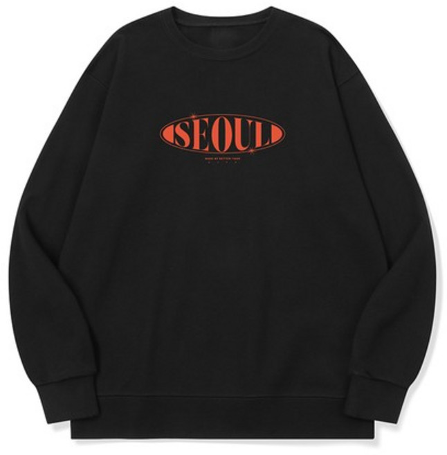 베러댄88 btm07 코리아 서울시티 그래픽 맨투맨