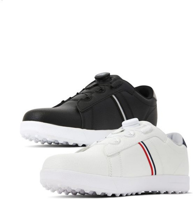 커터앤벅 남성 라인웨빙 다이얼 골프화 - CBM3AGS385