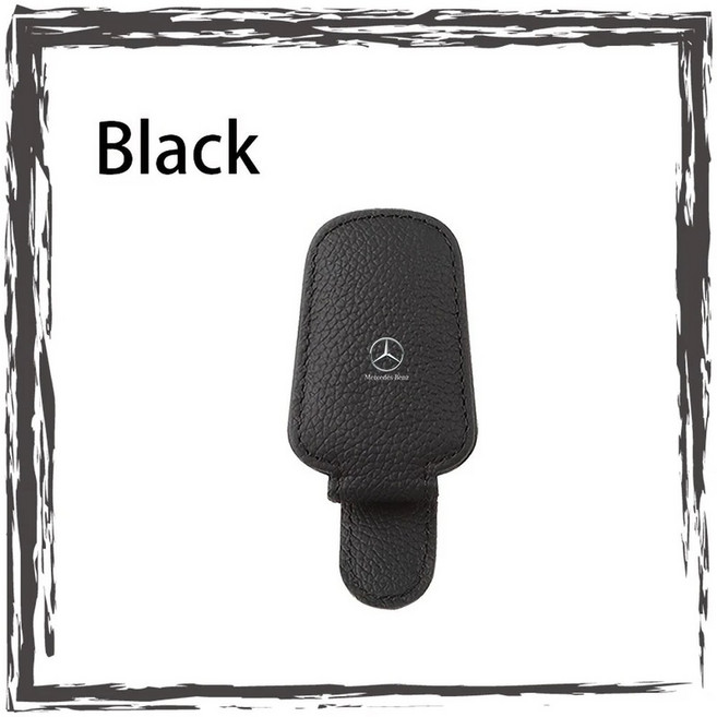 자동차 용품 자기 가죽 선글라스 클립 온 선 바이저 메르세데스 벤츠 CLS GLC GLK W211 W221 W220 W163 W164 W203 W204