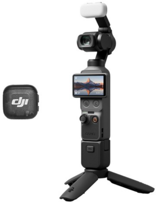 8위 - (당일발송) 오즈모 포켓4 DJI 크리에이터 콤보 액션캠, 블랙, Pocket 4 크리에이터 콤보