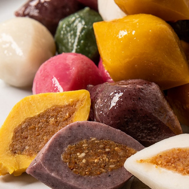 고소한 5가지맛 HACCP 오색 깨송편 1kg, 1개