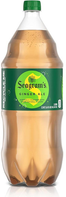 Seagram's 씨그램 시그람스 진저 에일 소다, 4개, 2L
