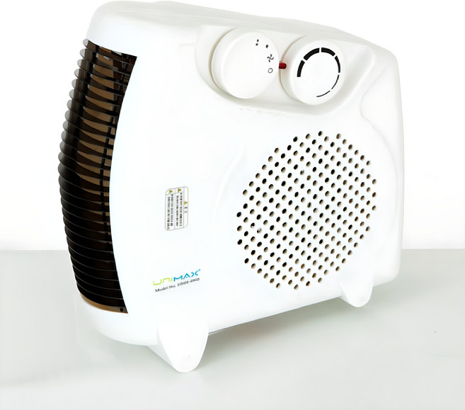 유니맥스 미니온풍기 YH-09W 미니히터 탁상용 온풍기, 화이트, YH-09