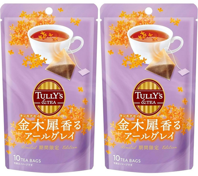 일본 털리스 앤 티 금목서 향 얼그레이 1.8gX 10티백 TULLYS TEA, 2세트