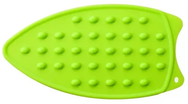 재사용 가능한 실리콘 다리미판 패드 내열성 강화 버전 다리미판과 다리미 패드에 완벽하게 호환됩니다., 04 green