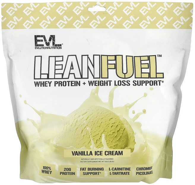 몸관리하세요 겨울입니다 EVLution Nutrition LeanFel™ 바닐라 아이스크림 1.81kg(4lb) 특별관리진행, EVLutionNutritionLeanFel바닐라아이스, 1.81kg, 1개 - 쿠팡