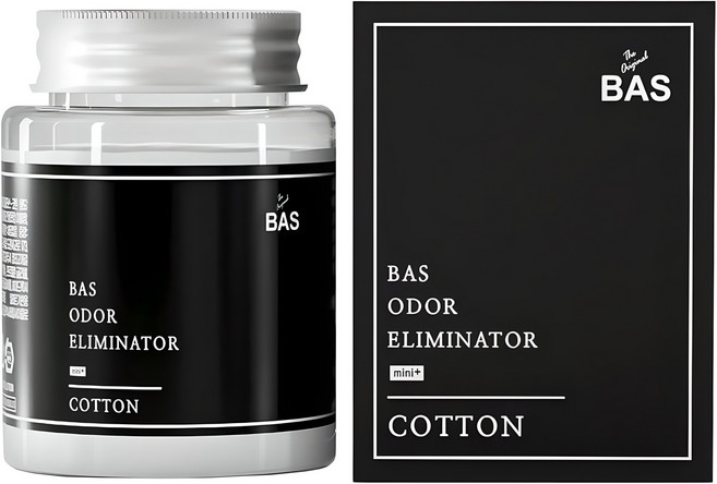 BAS 미니 플러스 생활 탈취제 코튼향 본품, 160g, 1개