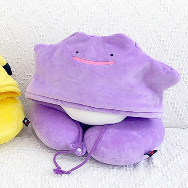 포켓몬 후드 목쿠션 메타몽, 혼합, 상세페이지 참조