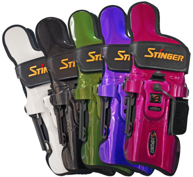 익스트림 레귤러 스팅어 코브라 볼링아대 오른손볼러전용 볼링용품 볼링장비 4종사은품증정, 화이트, 4종사은품, 1개