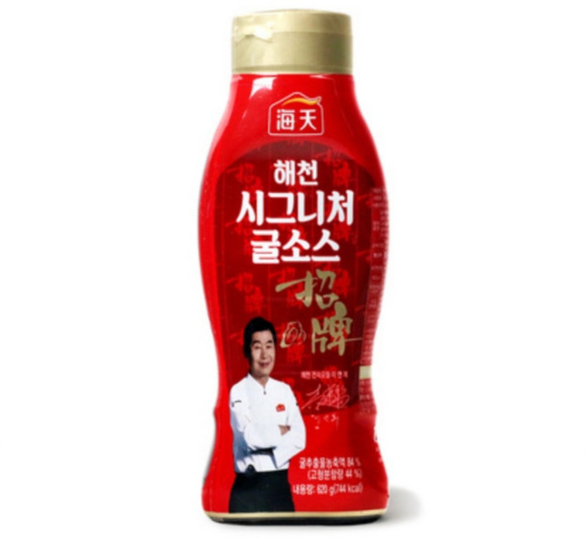 해천 프리미엄 굴소스 이연복 셰프 추천 중식 필수 양념 감칠맛 핵심소스, 6개, 620g