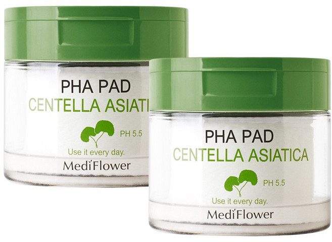 메디플라워 센텔라아시아티카 파하 패드 60p, 60매입, 2개