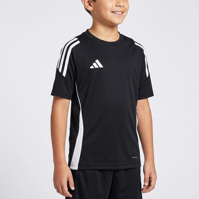 아디다스 주니어 반팔티셔츠 편안한 착용감의 티셔츠 어린이 활동복 반팔티 데일리 아동 일상복 숏슬리브 트레이닝 축구 져지