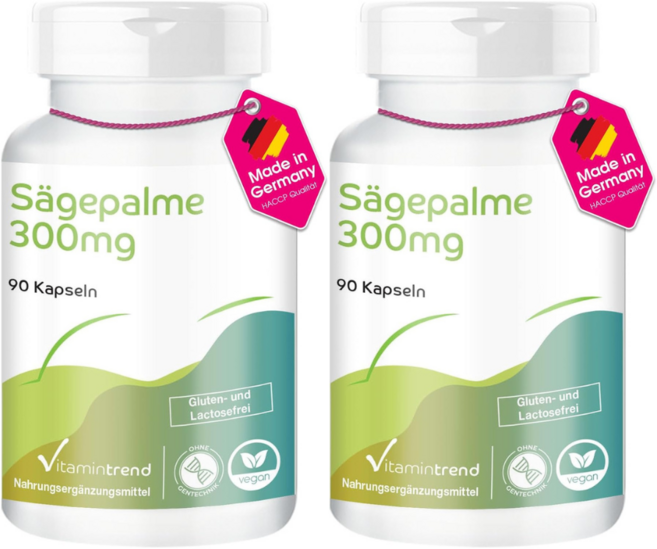 독일 쏘팔메토 300mg 90캡슐 3개월 분 x 2개, 90정