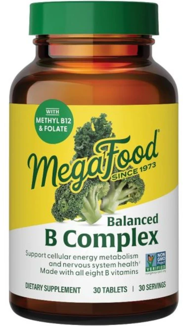 MegaFood Balanced B Complex - B Complex Vitamin Supplement 8 B Vitamins including Vitamin B6 Vit - 쿠팡