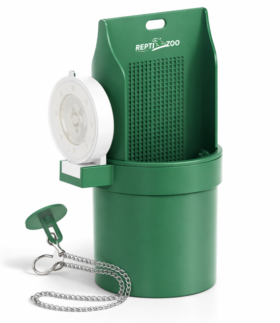 렙티주 카멜레온 피딩디쉬먹이그릇 흡착형 ERB28A, 1개