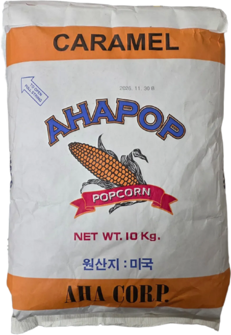 아하 팝 카라멜 팝콘용 옥수수 10kg 팝콘, 1개