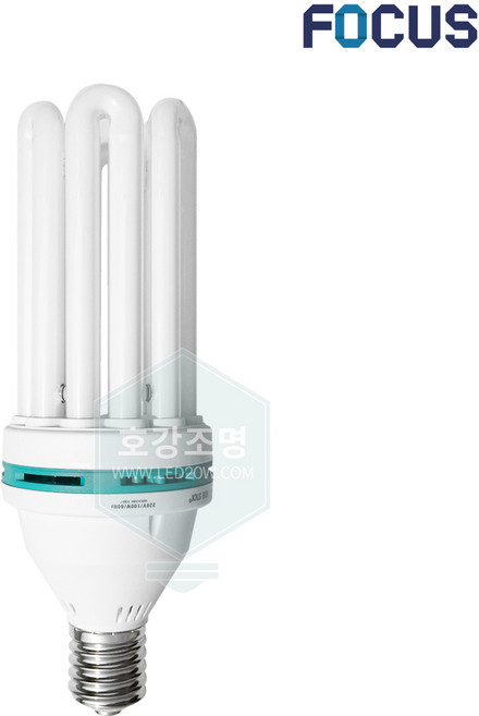 삼파장램프 장미전구 삼파장EL100W E39 삼파장램프, 전구색(노란빛), 포커스삼파장EL100W(25개입), 25개