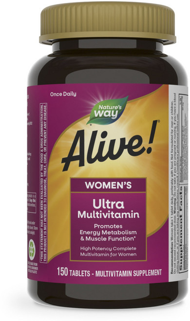 네이쳐스웨이 얼라이브! 우먼스 울트라 멀티비타민 타블렛, 150정, 1개